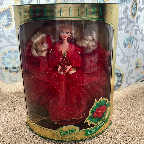 1993 Special Edition Happy Holidays Barbie - Picture 1 of 4